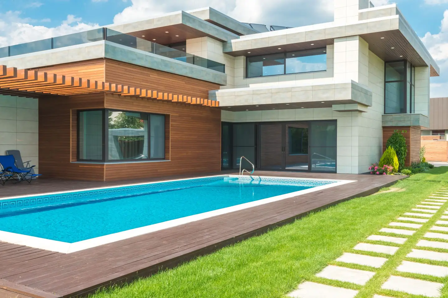 Swimming pool built in Baldersleigh, NSW